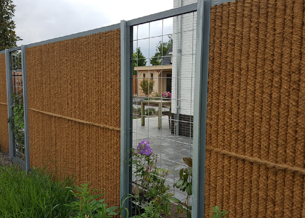Kokowall tuinscherm met gaaspaneel