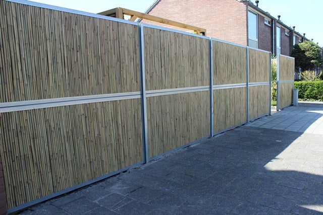 Bamboowall geluidsscherm 2