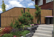 Kokowall scherm - frame RAL zwart