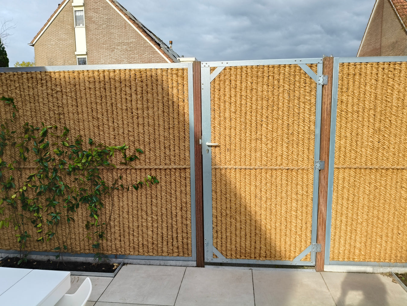 Kokowall scherm met deur 